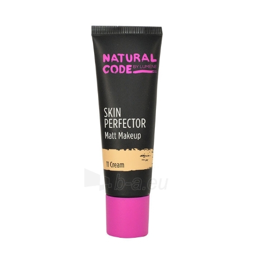Makiažo pagrindas Lumene Natural Code Skin Perfector Matt Makeup Cosmetic 30ml Nr. 13 Toffee paveikslėlis 1 iš 1