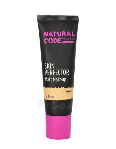 Makiažo pagrindas Lumene Natural Code Skin Perfector Matt Makeup Cosmetic 30ml Shade 11 Cream paveikslėlis 1 iš 1