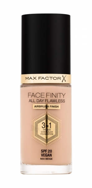 Makiažo pagrindas Max Factor Face Finity 3in1 Foundation SPF20 30ml Nr.55 paveikslėlis 2 iš 2
