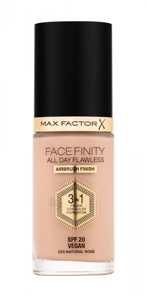 Makiažo pagrindas Max Factor Face Finity 3in1 Foundation SPF20 Cosmetic 30ml Natural paveikslėlis 2 iš 2