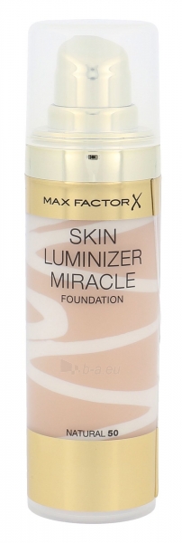 Makiažo pagrindas Max Factor Skin Luminizer Foundation Cosmetic 30ml Nr. 50 Natural paveikslėlis 1 iš 1