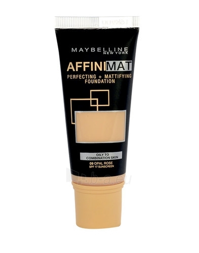 Makiažo pagrindas Maybelline Affinimat Foundation SPF17 Cosmetic 30ml 16 Vanilla Rose paveikslėlis 1 iš 1