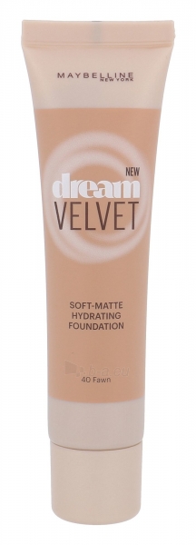 Makiažo pagrindas Maybelline Dream Velvet Foundation Cosmetic 30ml Shade 40 Fawn paveikslėlis 1 iš 2