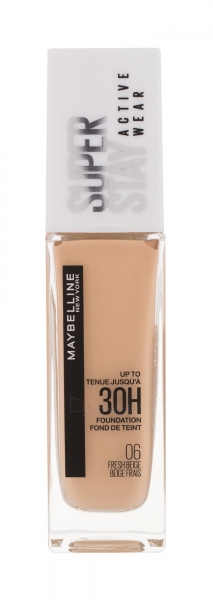 Makiažo pagrindas Maybelline Superstay 06 Fresh Beige Active Wear Makeup 30ml 30H paveikslėlis 1 iš 2