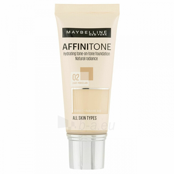 Makiažo pagrindas Maybelline Unifying makeup with HD pigments Affinitone (+ Protecting Perfecting Foundation With Vitamin E) 30 ml 03 Light Sand Beige paveikslėlis 7 iš 7