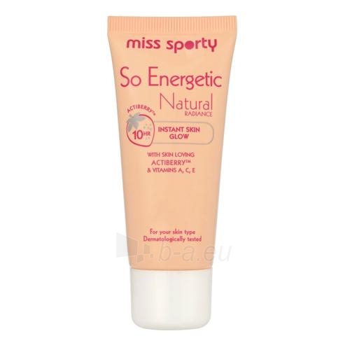 Miss Sporty So Energetic Natural Radiance Foundation Cosmetic 30ml 03 Dark paveikslėlis 1 iš 1