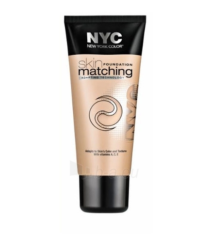 NYC New York Color Skin Matching Foundation Makeup Cosmetic 30ml paveikslėlis 1 iš 1