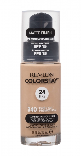 Revlon Colorstay Makeup Combination Oily Skin 30ml Early Tan paveikslėlis 1 iš 2