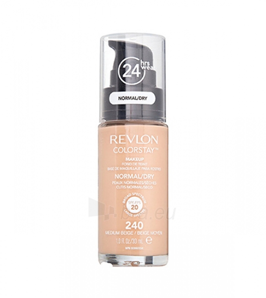 Makiažo pagrindas Revlon Makeup for Normal to Dry Skin SPF 20 Colorstay (Makeup Normal / Dry Skin) 30 ml 110 Ivory paveikslėlis 1 iš 1