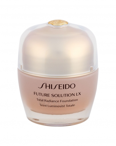 Makiažo pagrindas Shiseido Future Solution LX R3 Rose Total Radiance Foundation Makeup 30ml SPF15 paveikslėlis 1 iš 2