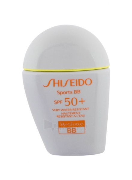 Makiažo pagrindas Shiseido Sports BB Light BB Cream 30ml SPF50+ paveikslėlis 1 iš 2