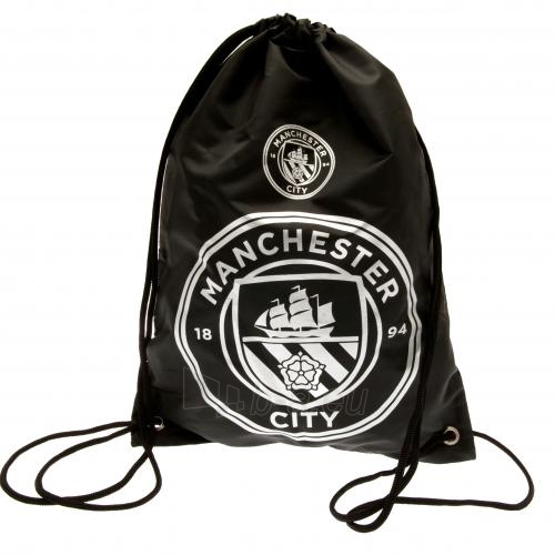 Manchester City F.C. sportinis maišelis (Juodas) paveikslėlis 1 iš 3