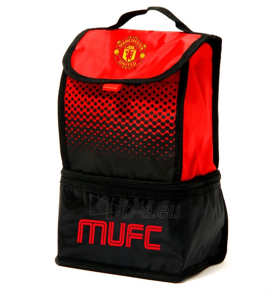 Manchester United F.C. priešpiečių krepšys (Raudonas/Juodas) paveikslėlis 2 iš 2
