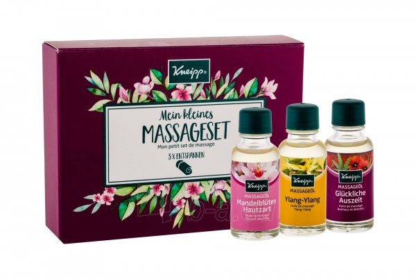 Masažo aliejus Kneipp Massage Oil For Massage 3x20ml paveikslėlis 1 iš 1