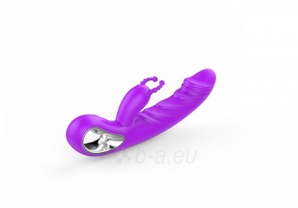 Masažuoklis klitoriui Erolab Cheeky Bunny G-spot & Clitoral Massager Purple (ZYCP01p) paveikslėlis 8 iš 10