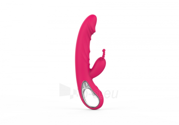 Masažuoklis klitoriui Erolab Cheeky Bunny G-spot & Clitoral Massager Rose Pink (ZYCP01r) paveikslėlis 4 iš 10