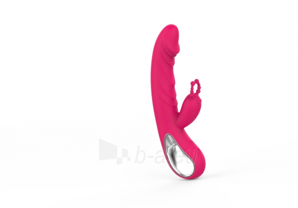 Masažuoklis klitoriui Erolab Cheeky Bunny G-spot & Clitoral Massager Rose Pink (ZYCP01r) paveikslėlis 10 iš 10