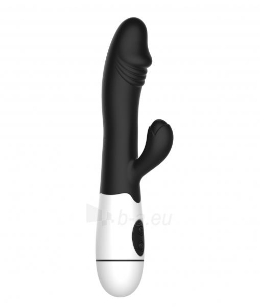 Masažuoklis klitoriui Erolab Dodger G-spot & Clitoral Massager Black (ZYCD01b) paveikslėlis 3 iš 9