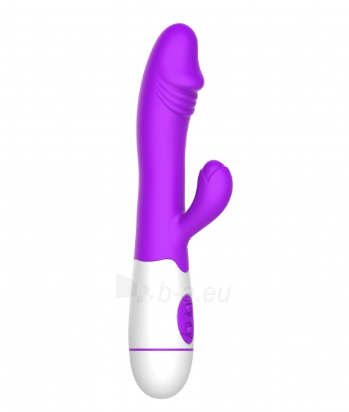 Masažuoklis klitoriui Erolab Dodger G-spot & Clitoral Massager Purple (ZYCD01p) paveikslėlis 3 iš 9