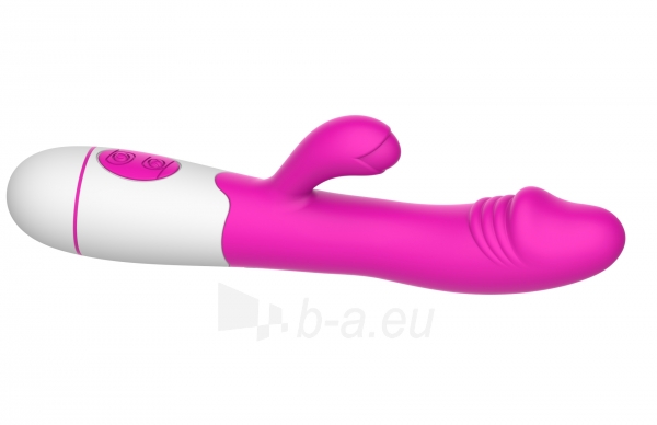 Masažuoklis klitoriui Erolab Dodger G-spot & Clitoral Massager Rose Pink (ZYCD01r) paveikslėlis 5 iš 10