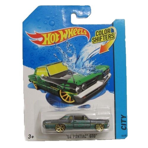 Mašinėlė Mattel Hot Wheels Pontiac GTO BHR53 / BHR15 paveikslėlis 1 iš 1