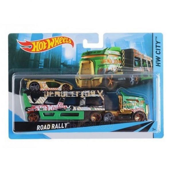 Mašinėlė trasai BDW61 / BDW51 Mattel Hot Wheels City Super Truck paveikslėlis 1 iš 2