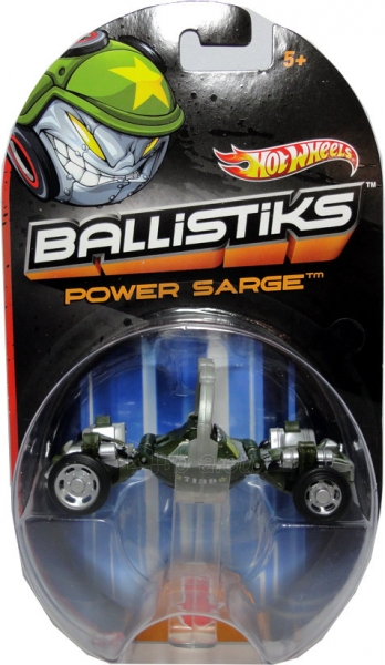Mattel Hot Wheels X7139 / X7131 Ballistiks POWER SARGE paveikslėlis 1 iš 1