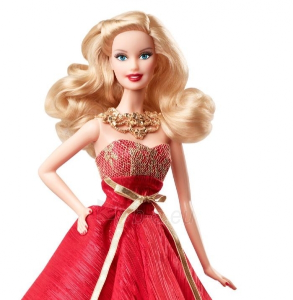 Lėlė Barbie Collector 2014 Holiday Doll Mattel BDH13 paveikslėlis 3 iš 5