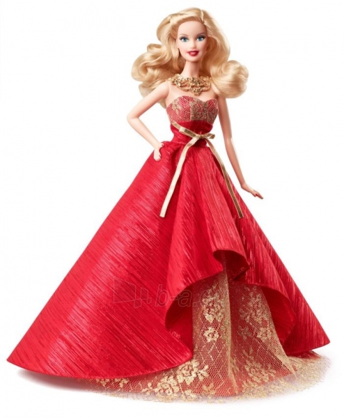 Lėlė Barbie Collector 2014 Holiday Doll Mattel BDH13 paveikslėlis 4 iš 5