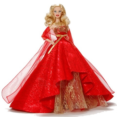 Mattel Barbie Collector 2014 Holiday Doll BDH13 paveikslėlis 5 iš 5