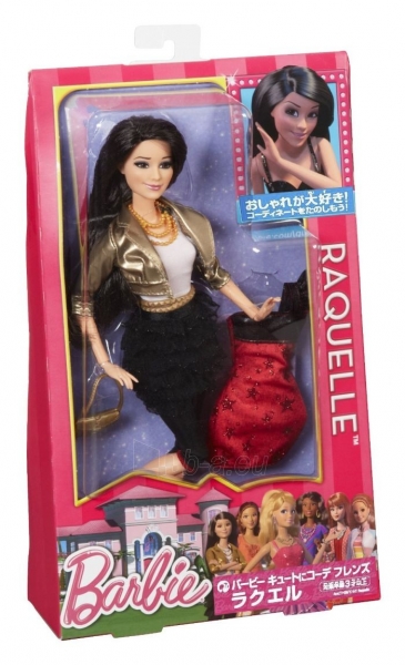 Mattel Barbie RAQUELLE Y7441 / Y7436 paveikslėlis 1 iš 3