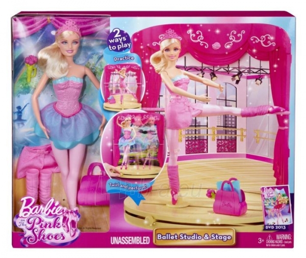 Mattel Barbie Y8517 Ballet Studio paveikslėlis 4 iš 4