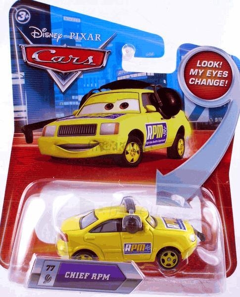 Mattel R1421 Disney Cars CHIEF RPM paveikslėlis 1 iš 1