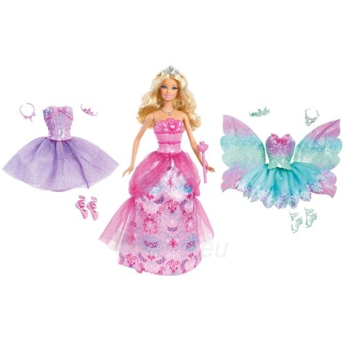 Mattel W2930 Barbie Princess Fantasy Dress Up Doll paveikslėlis 2 iš 5
