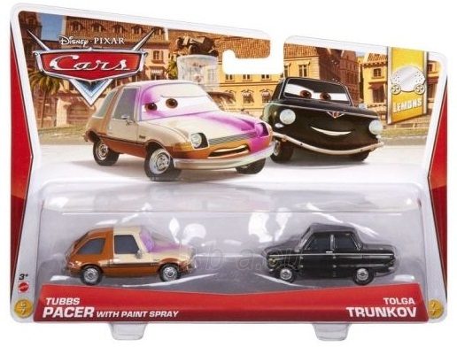 Mattel Y0516 / Y0506 Disney Cars TUBBS PACER and TOLGA TRUNKOV Cars 2 paveikslėlis 1 iš 1