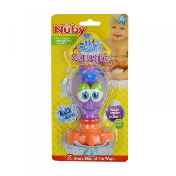 Maudynių žaislas 1p.Squid the squirter bath toy paveikslėlis 1 iš 1