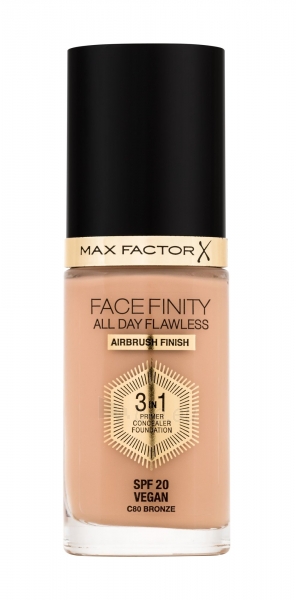 Makiažo pagrindas Max Factor Face Finity 3in1 Foundation SPF20 Cosmetic 30ml paveikslėlis 2 iš 2