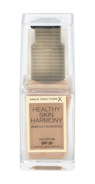 Max Factor Healthy Skin Harmony 75 Golden 30ml SPF20 paveikslėlis 1 iš 2