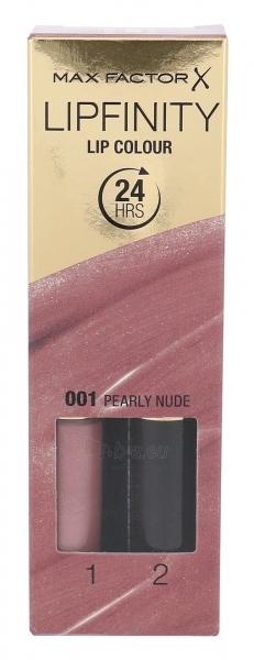 Max Factor Lipfinity Lip Colour Cosmetic 4,2g 001 Pearly Nude paveikslėlis 1 iš 1