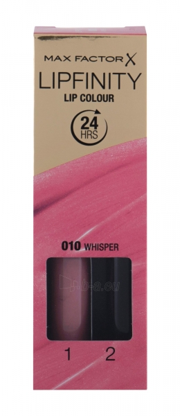 Lūpų dažai Max Factor Lipfinity Lip Colour Cosmetic 4,2g 010 Whisper paveikslėlis 1 iš 2