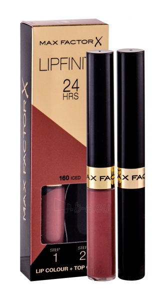 Max Factor Lipfinity Lip Colour Cosmetic 4,2g 160 Iced paveikslėlis 1 iš 2