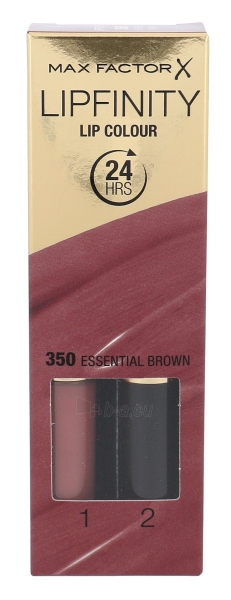 Max Factor Lipfinity Lip Colour Cosmetic 4,2g 350 Essential Brown paveikslėlis 1 iš 1