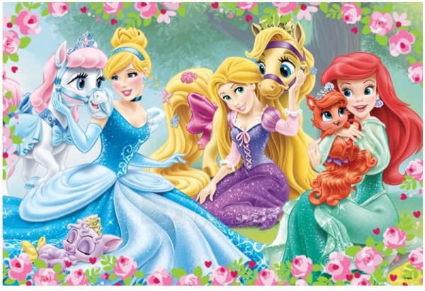 Puzlės dėlionė Disney Princesės Maxi Trefl 14233 - 24 dalys paveikslėlis 2 iš 2