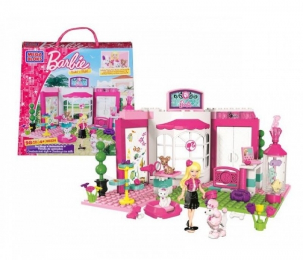 Mega Bloks Barbie 80224 Pet Shop 98 pcs paveikslėlis 1 iš 1