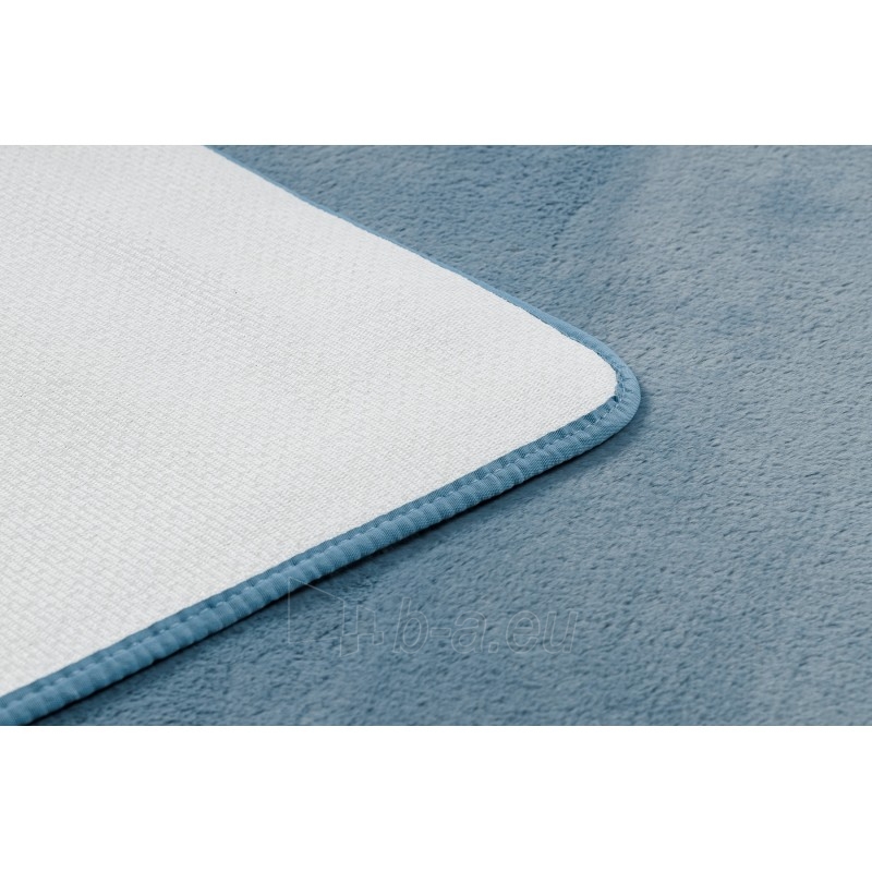 Mėlynas kailio imitacijos kilimas POSH | 50x80 cm paveikslėlis 16 iš 17