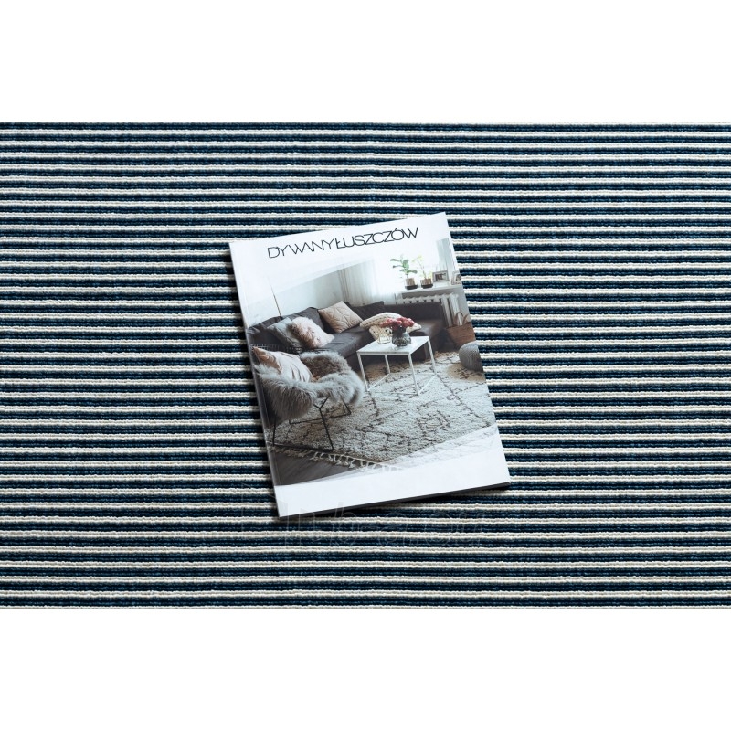 Mėlynas kilimas su kraštine SPRING | 140x200 cm paveikslėlis 1 iš 16