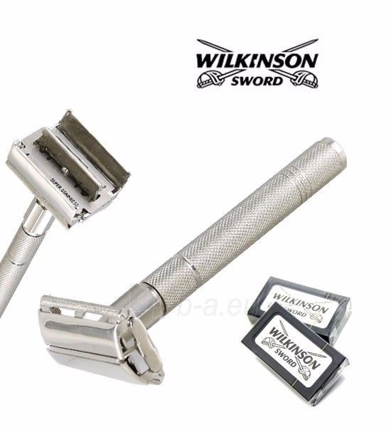Metalinis skustuvas vyrams Wilkinson Sword Double Edge Classic paveikslėlis 1 iš 3
