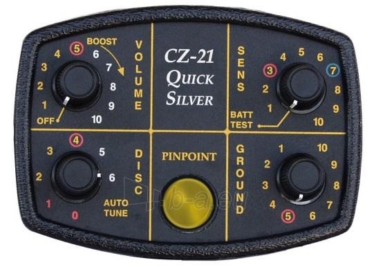 Metalo detektorius Fisher CZ-21 8” paveikslėlis 2 iš 2