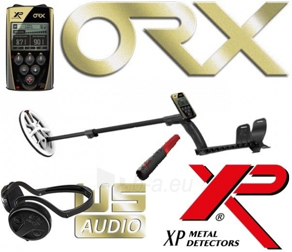 Metalo detektorius ORX su HF rite 24*13 см ir ausinėmis (ORXELLWS) + Mi6 Pinpointer paveikslėlis 1 iš 5