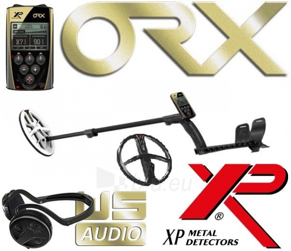 Metāla detektors ORX su HF rite 24*13 см ir ausinėmis (ORXELLWS) + ritė 28CM X35 paveikslėlis 1 iš 5